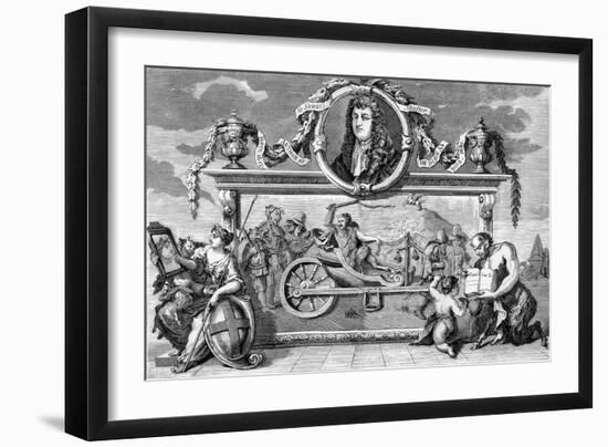 Hudibras by William Hogarth-William Hogarth-Framed Giclee Print