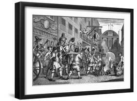 Hudibras by William Hogarth-William Hogarth-Framed Giclee Print