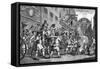 Hudibras by William Hogarth-William Hogarth-Framed Stretched Canvas