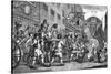 Hudibras by William Hogarth-William Hogarth-Stretched Canvas