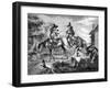 Hudibras by William Hogarth-William Hogarth-Framed Giclee Print