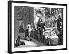 Hudibras by William Hogarth-William Hogarth-Framed Giclee Print