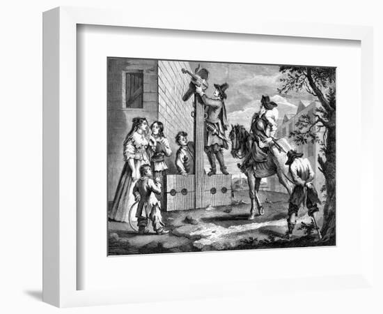 Hudibras by William Hogarth-William Hogarth-Framed Giclee Print