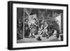 Hudibras catechised, engraving by Hogarth-William Hogarth-Framed Giclee Print