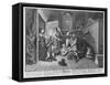 Hudibras Catechiz'D, Plate Iv, from 'Hudibras' by Samuel Butler, 1726-William Hogarth-Framed Stretched Canvas