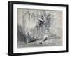 Hudibras in the Stocks, 1850-John Gilbert-Framed Giclee Print