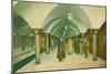 Hudson and Manhattan Subway Terminal, New York, 1909-Pierre P. Pullis-Mounted Giclee Print