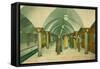 Hudson and Manhattan Subway Terminal, New York, 1909-Pierre P. Pullis-Framed Stretched Canvas