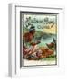 Hudson Bay Brand Cigar Outer Box Label, Native American-Lantern Press-Framed Art Print