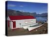 Hudson Bay Company Building, Pangnitung, Baffin Island, Canadian Arctic, Canada, North America-Alison Wright-Stretched Canvas