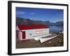 Hudson Bay Company Building, Pangnitung, Baffin Island, Canadian Arctic, Canada, North America-Alison Wright-Framed Photographic Print