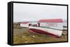 Hudson Bay Company Whaling Station in Pangnirtung, Nunavut, Canada, North America-Michael Nolan-Framed Stretched Canvas