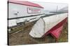 Hudson Bay Company Whaling Station in Pangnirtung, Nunavut, Canada, North America-Michael Nolan-Stretched Canvas