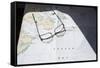 Hudson Bay Marine Chart, Canada-Paul Souders-Framed Stretched Canvas