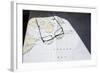 Hudson Bay Marine Chart, Canada-Paul Souders-Framed Photographic Print