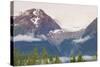 Hudson Bay Mountain and Kathlyn Glacier, Smithers, British Columbia, Canada, North America-Michael DeFreitas-Stretched Canvas