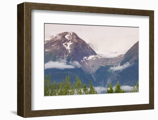 Hudson Bay Mountain and Kathlyn Glacier, Smithers, British Columbia, Canada, North America-Michael DeFreitas-Framed Photographic Print