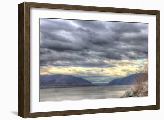 Hudson Highlands Early April-Robert Goldwitz-Framed Photographic Print