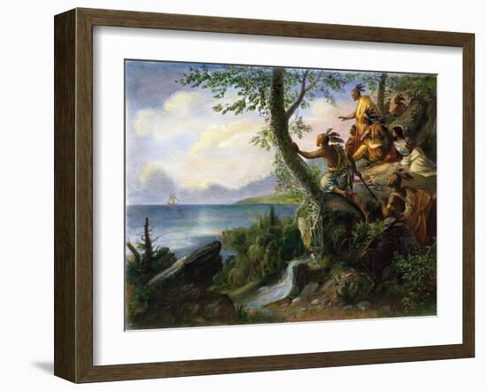 Hudson: New York, 1609-null-Framed Giclee Print