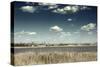 Hudson River and New York City Skyline-Sabine Jacobs-Stretched Canvas