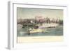 Hudson River at Albany, New York-null-Framed Art Print