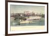 Hudson River at Albany, New York-null-Framed Art Print