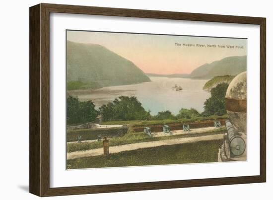 Hudson River from Westpoint, New York State-null-Framed Art Print