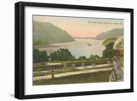 Hudson River from Westpoint, New York State-null-Framed Art Print