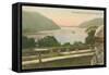 Hudson River from Westpoint, New York State-null-Framed Stretched Canvas