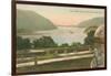 Hudson River from Westpoint, New York State-null-Framed Art Print