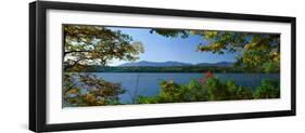 Hudson River in Autumn, Rhinebeck, New York-null-Framed Photographic Print