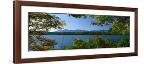 Hudson River in Autumn, Rhinebeck, New York-null-Framed Photographic Print