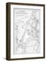 Hudson River: Military Map-null-Framed Giclee Print