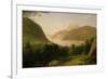 Hudson River Scene, 1857-John Frederick Kensett-Framed Giclee Print