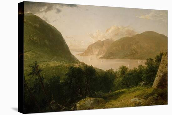 Hudson River Scene, 1857-John Frederick Kensett-Stretched Canvas