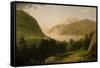 Hudson River Scene, 1857-John Frederick Kensett-Framed Stretched Canvas