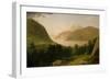 Hudson River Scene, 1857-John Frederick Kensett-Framed Giclee Print