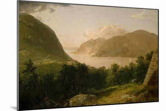 Hudson River Scene, 1857-John Frederick Kensett-Mounted Giclee Print