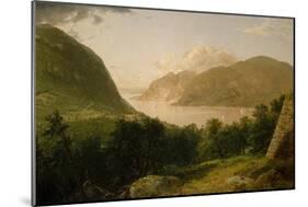 Hudson River Scene, 1857-John Frederick Kensett-Mounted Giclee Print