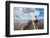 Hudson River Scenic, Tarrytown, New York-George Oze-Framed Photographic Print