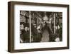 Hudson River subway train, New York, USA, c1901-Edwin Levick-Framed Photographic Print