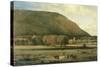 Hudson River Valley-George Inness-Stretched Canvas