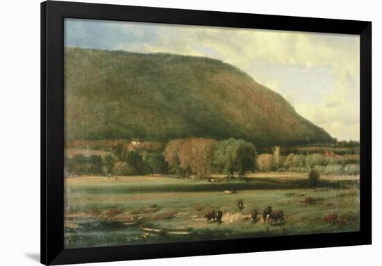 Hudson River Valley-George Inness-Framed Giclee Print