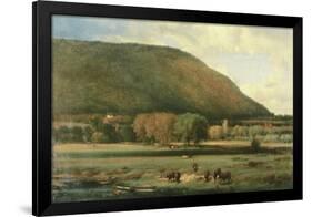 Hudson River Valley-George Inness-Framed Giclee Print