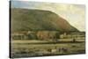 Hudson River Valley-George Inness-Stretched Canvas