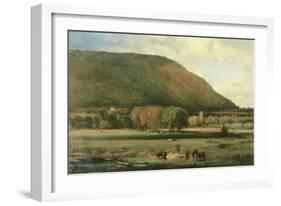 Hudson River Valley-George Inness-Framed Giclee Print