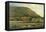 Hudson River Valley-George Inness-Framed Stretched Canvas