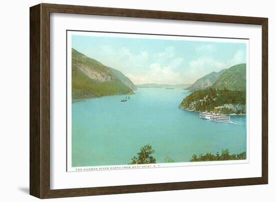 Hudson River, West Point, New York-null-Framed Art Print