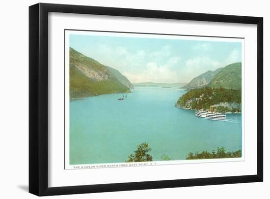 Hudson River, West Point, New York-null-Framed Art Print