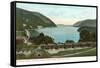 Hudson River, West Point, New York-null-Framed Stretched Canvas